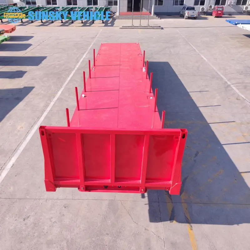 3-Axle Flatbed Trailer