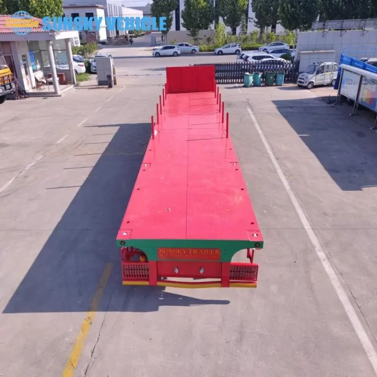 3-Axle Flatbed Trailer