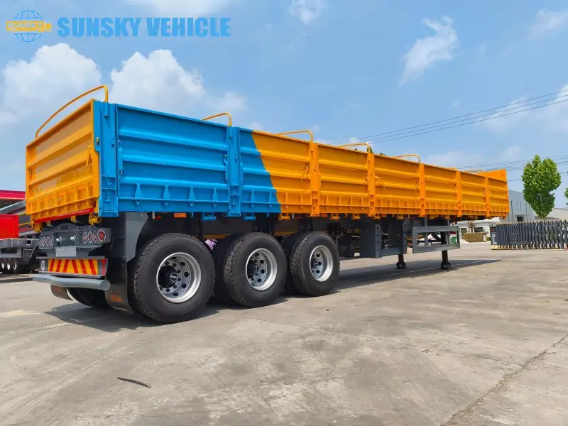Cargo Trailer with Side Opening complete trailer
