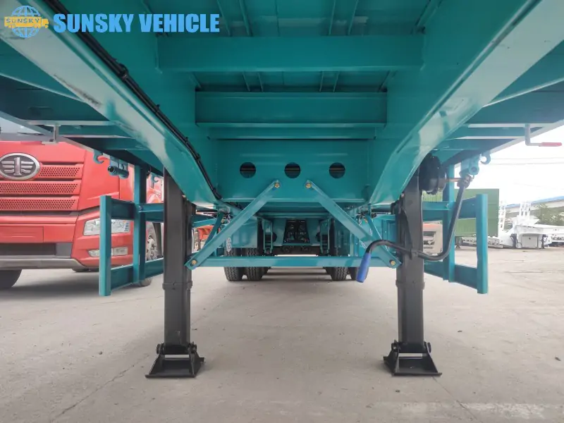 Flatbed Lorry Trailer chassis