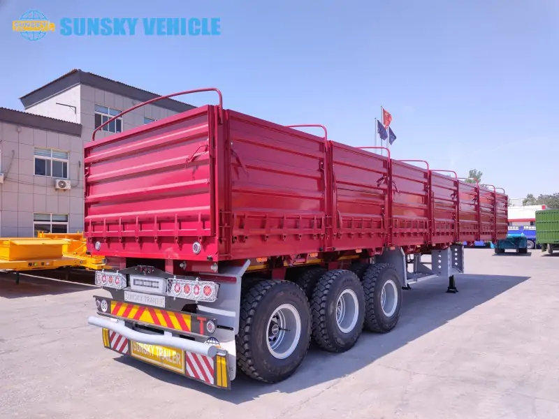 Heavy Duty Dropside Trailer complete trailer