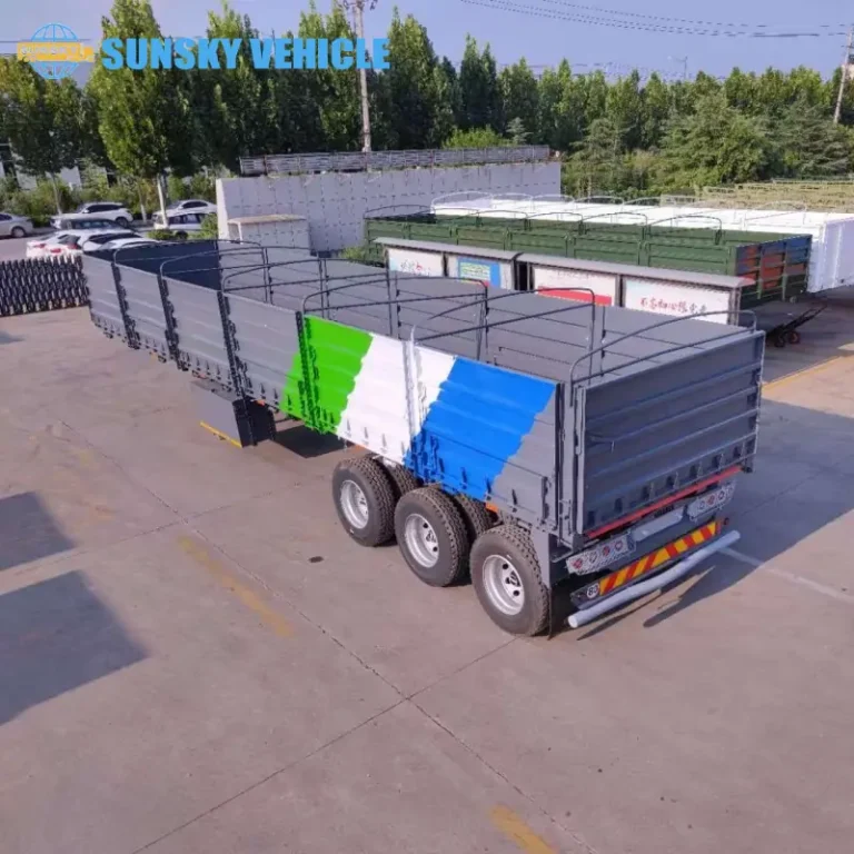 open side trailer