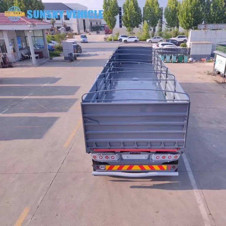 open side trailer