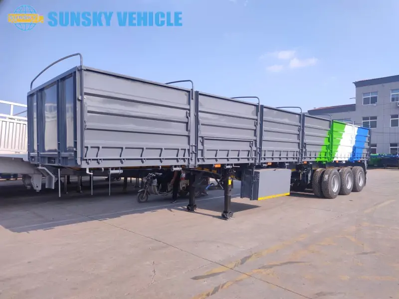Open Side Trailer complete trailer