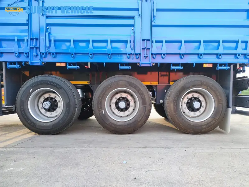 Side Wall Trailer axle and suspension