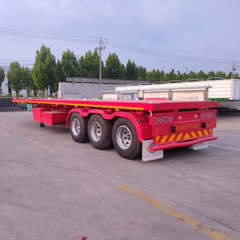 Tri-axle Flatbed Trailer