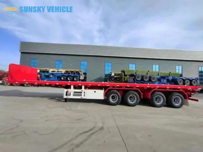 53-Foot Flatbed Trailer
