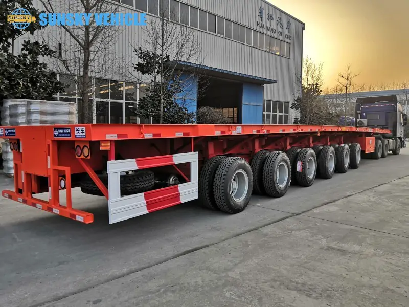 Extendable/Stretch Flatbed Trailer