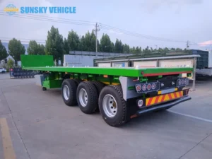 flatbed trailer