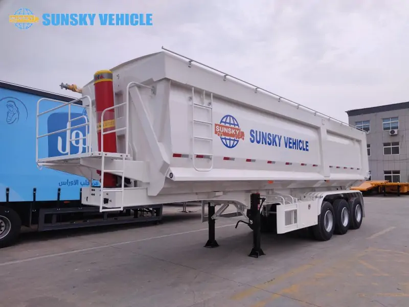 End Dump (Rear Dump) trailer