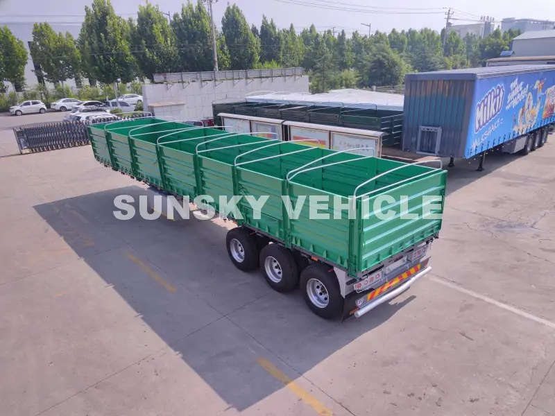 henred type dropside trailer