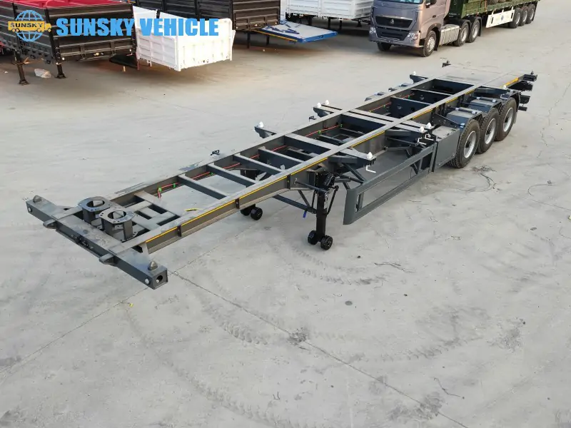 3-axle-Container-Chassis