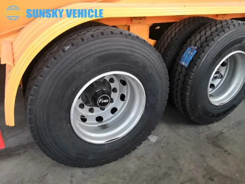 35CBM Cement Bulk Trailer tire