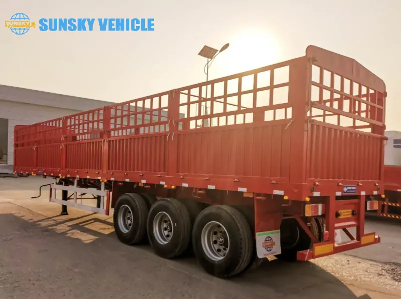 40FT High Wall Utility Trailer