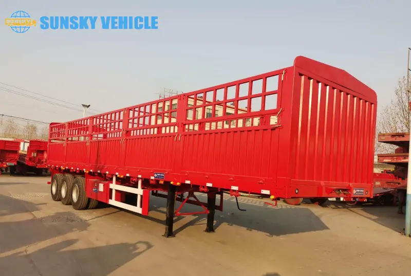 40FT High Wall Utility Trailer