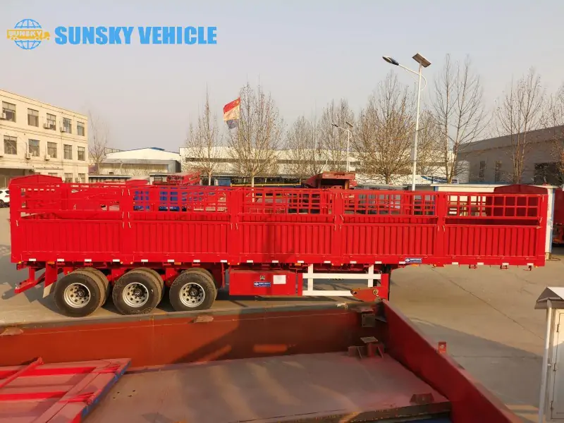 40FT High Wall Utility Trailer