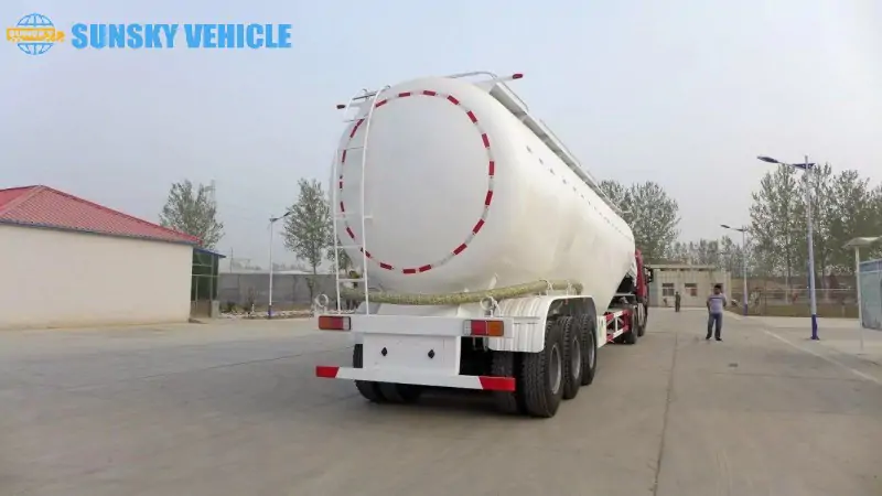 50CBM 80 Tons Bulk Cement Trailer - Image 3