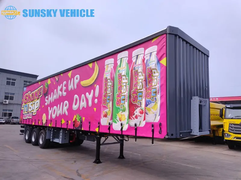 curtain side trailer