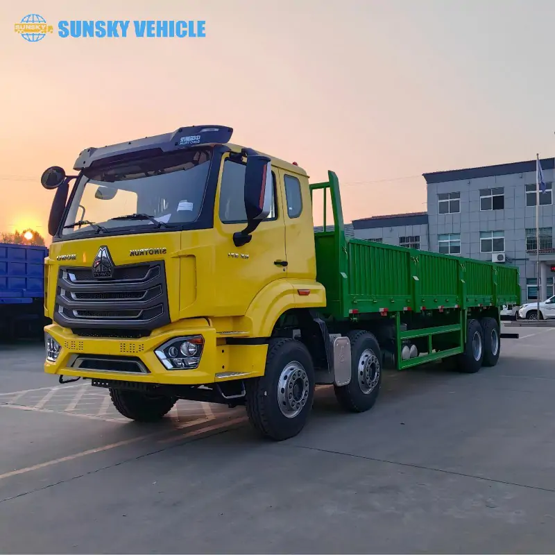 SINOTRUK-HOWO-8X4-CARGO-TRUCK