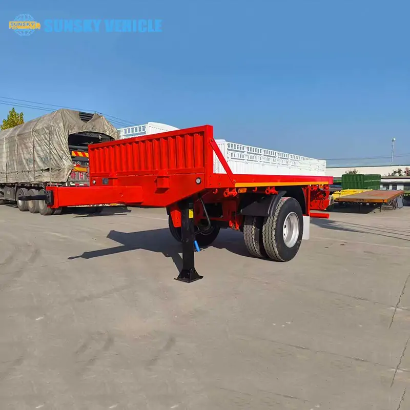 Single Axle Dangler Trailer
