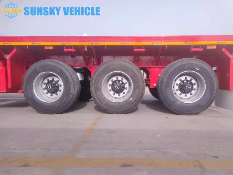 flatbed-trailer-for-shipping-container-tire