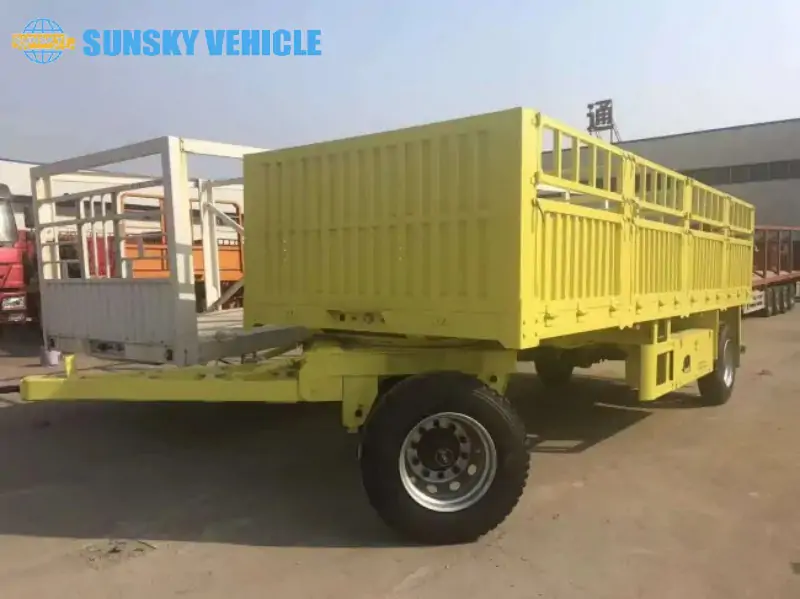 2-Axle Cargo Full Trailer